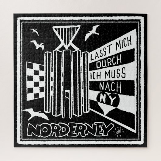 Norderney Puzzle (Vertikal)