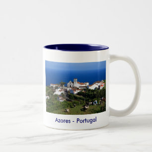 Nordeste - Azoren-Tasse Zweifarbige Tasse