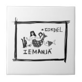 Nordestina Fliese (Vorderseite)