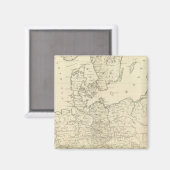Nordeuropa Magnet (Vorderseite/Rückseite)