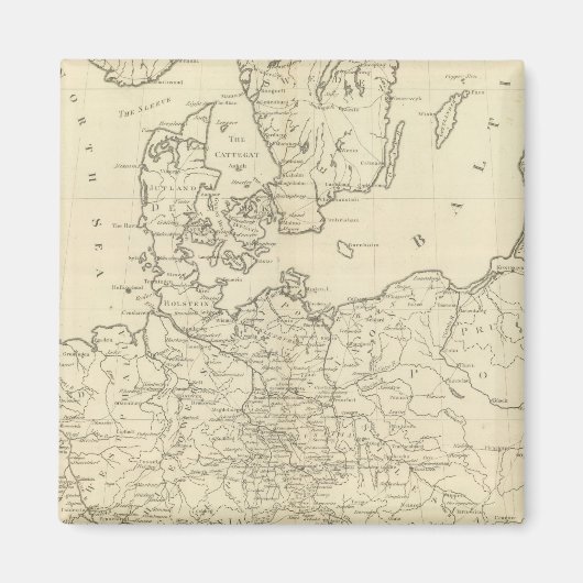 Nordeuropa Magnet (Vorne)