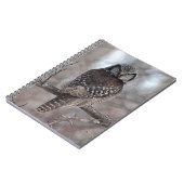 Nordfalke-Eule Notizblock (Linke Seite)