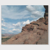 Nordfenster-Bogen-Utah-Wüsten-LandschaftsFoto Geschenkpapier (Flach)