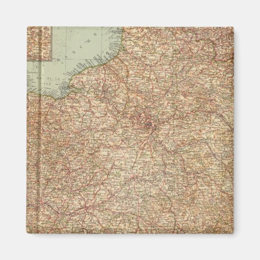 Nordfrankreich 3234 magnet (Vorne)