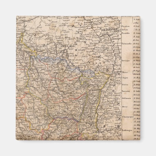 Nordfrankreich Magnet (Vorne)