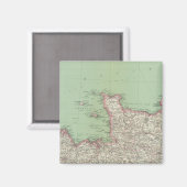 Nordfrankreich Magnet (Vorderseite/Rückseite)