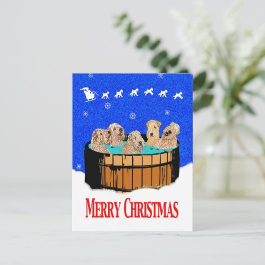 NORDfrohe WEIHNACHTEN KALIFORNIENS (Stehend Vorderseite)