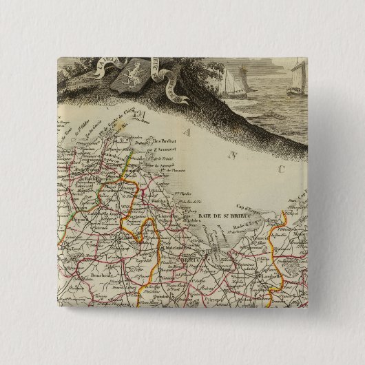 Nordfrüchte Button (Vorderseite)