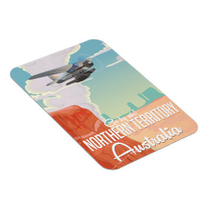 Nordgebiet Australien-Reise-Cartoon Magnet