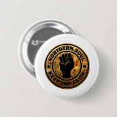 Nordgold Schwarz Button (Vorne & Hinten)