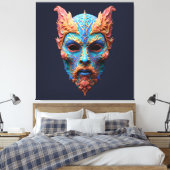 Nordgott Odin Leinwanddruck (Insitu (Schlafzimmer))