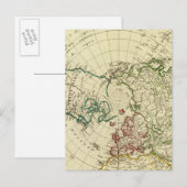 Nordhalbkugel 2 postkarte (Vorne/Hinten)