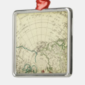 Nordhalbkugel 2 silbernes ornament (Links)