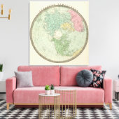 Nordhalbkugel 3 leinwanddruck (Insitu (Wohnzimmer))