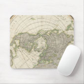 Nordhalbkugel 3 mousepad (Mit Mouse)