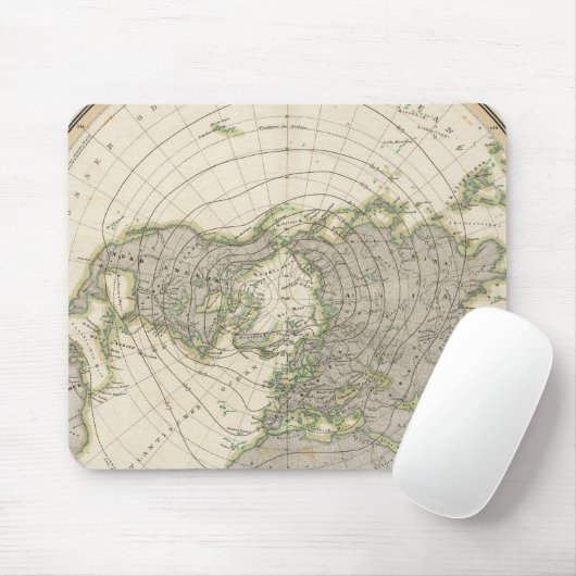 Nordhalbkugel 3 mousepad (Mit Mouse)