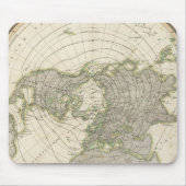 Nordhalbkugel 3 mousepad (Vorne)