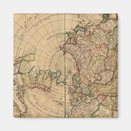 Nordhalbkugel 5 magnet (Vorne)