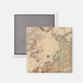 Nordhalbkugel, Arktis Magnet (Vorderseite/Rückseite)