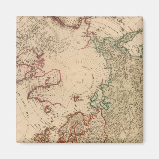 Nordhalbkugel, Arktis Magnet (Vorne)