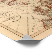 Nordhalbkugel, Arktis Poster (Ecke)