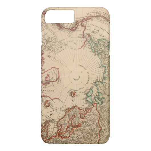 Nordhalbkugel, arktisch Case-Mate iPhone hülle (Rückseite)
