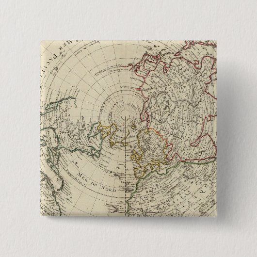 Nordhalbkugel Button (Vorderseite)