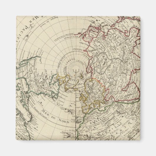 Nordhalbkugel Magnet (Vorne)