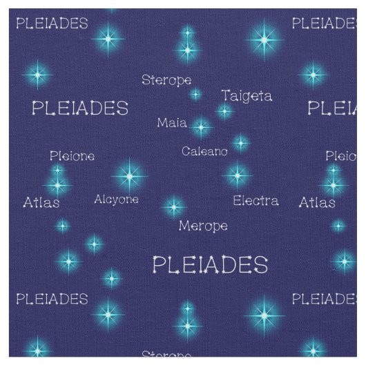 Nordhalbkugel Pleiades Star Formation Stoff (Nahaufnahme)