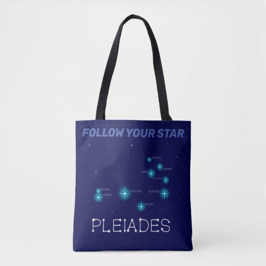 Nordhalbkugel Pleiades Star Formation Tasche (Vorderseite)