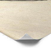Nordhalbkugel Poster (Ecke)