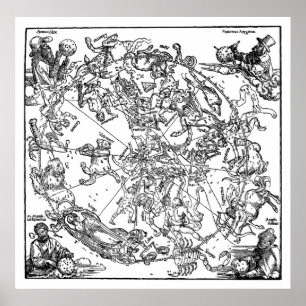 Nordhalbkugel Poster