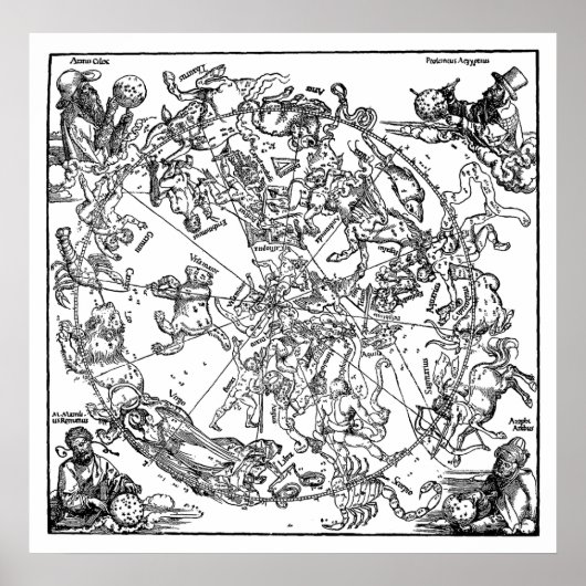 Nordhalbkugel Poster (Vorne)