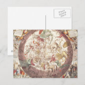 Nordhalbkugel, von "The Celestial Postkarte (Vorne/Hinten)