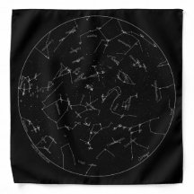 Nordhimmel im Sommer - weißer Druck