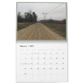 Nordhintere Straßen georgia Kalender (Feb 2027)