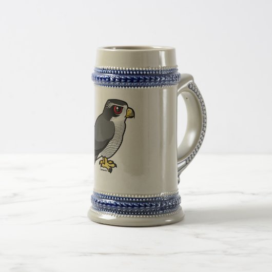 Nordhühnerhabicht Bierglas (VorderseiteRechts)