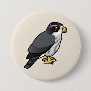 Nordhühnerhabicht Button