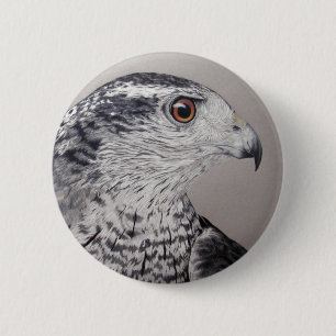 Nordhühnerhabicht Button