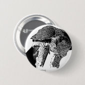 Nordhühnerhabicht Button (Vorne & Hinten)