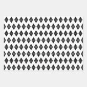 Nordic Bear Weihnachtswrapping Paper Set 3 Geschenkpapier Set (Vorderseite 2)