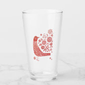 Nordic Bird Glas (Vorderseite)