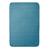 Nordic Blue Badematte (Vorderseite Vertikal)