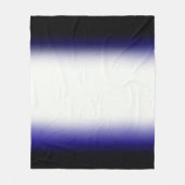 Nordic Blue Black|Blue|White Fleecedecke (Vorderseite)