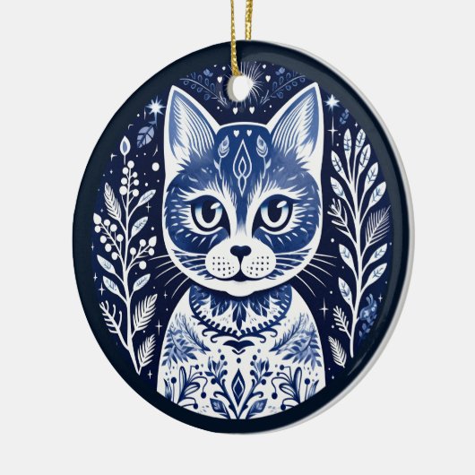 Nordic Cat Ornament (Links)