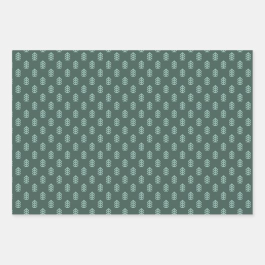 Nordic Christmas Classics Wrapping Paper Sheets Geschenkpapier Set (Vorderseite 2)