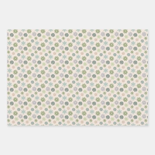 Nordic Christmas Classics Wrapping Paper Sheets Geschenkpapier Set (Vorderseite)