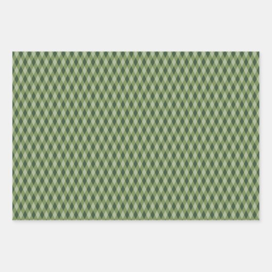 Nordic Christmas Classics Wrapping Paper Sheets Geschenkpapier Set (Vorderseite 3)