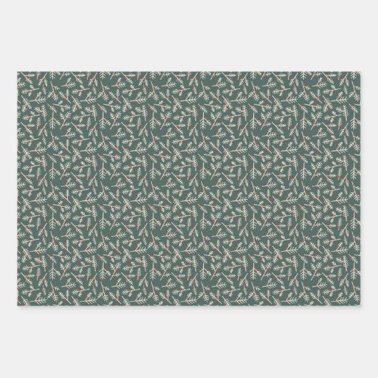Nordic Christmas Classics Wrapping Sheets Geschenkpapier Set (Vorderseite 2)