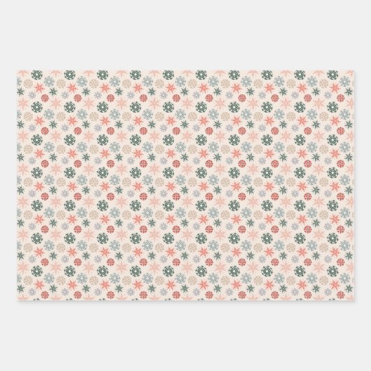 Nordic Christmas Classics Wrapping Sheets Geschenkpapier Set (Vorderseite)